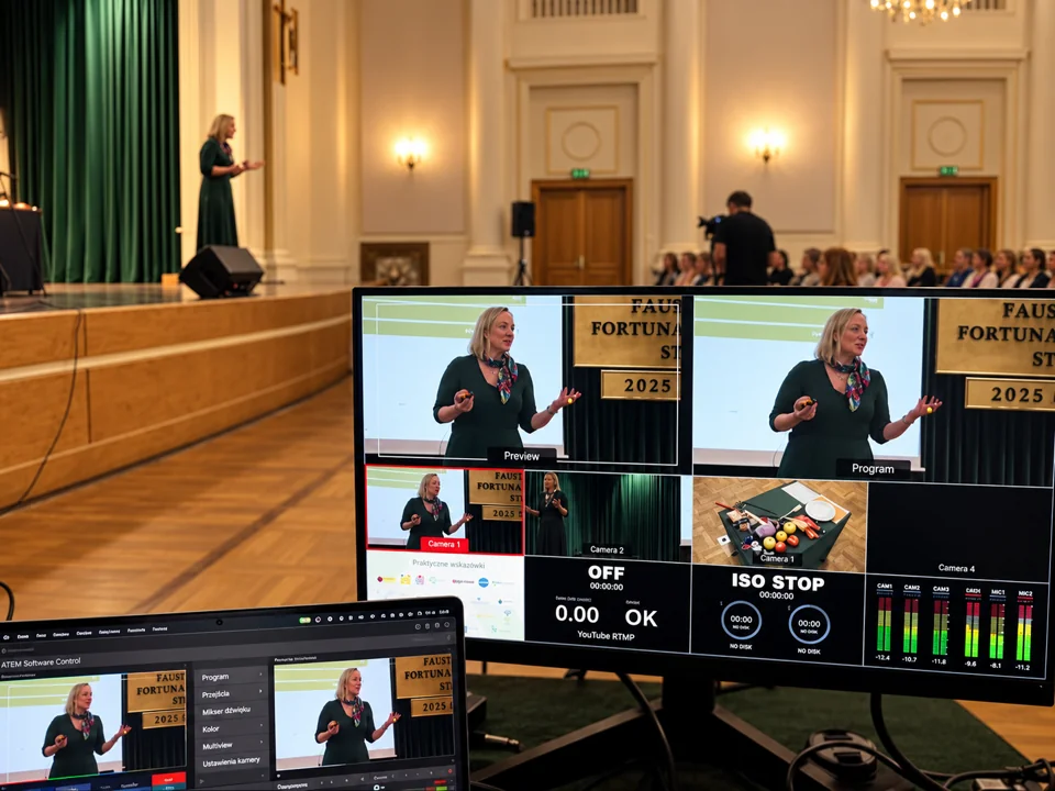 Nasze zaplecze realizacyjne podczas konferencji