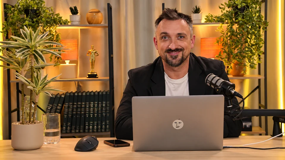 Podgląd przykładowego kadru z nagrania w studiu Krajewski Media